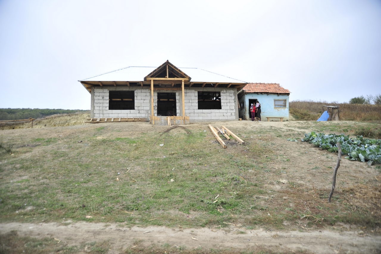 La nouvelle maison en construction